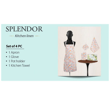 Welspun Splendor Kitchen Linen Set