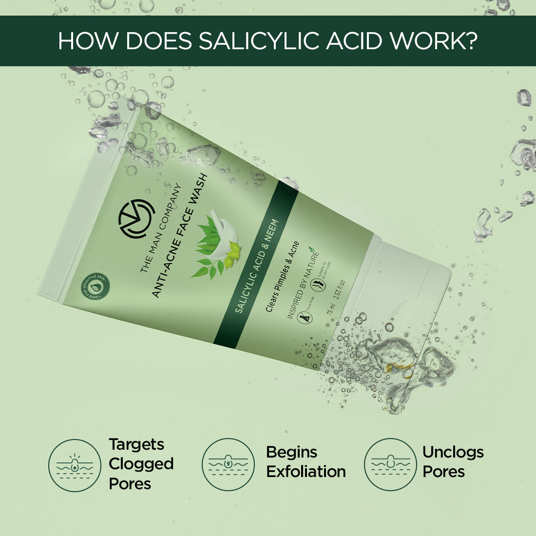 Anti-Acne Face Wash  Neem  Salicylic Acid