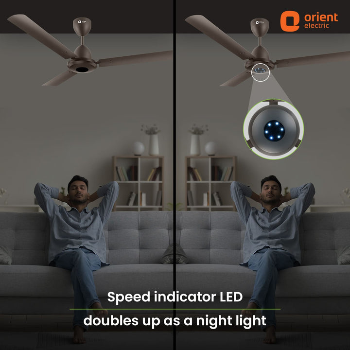 I-Falcon BLDC Ceiling Fan With Light  Remote