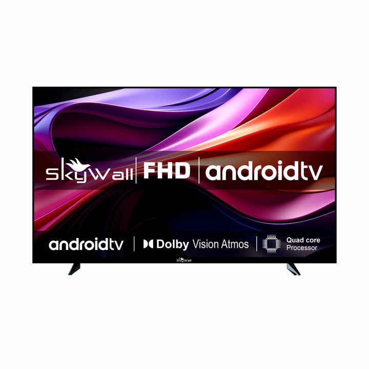 SkyWall 102 cm 40 inches Full HD Smart LED TV 40SWRR With Black Frameless Edition Dolby Audio