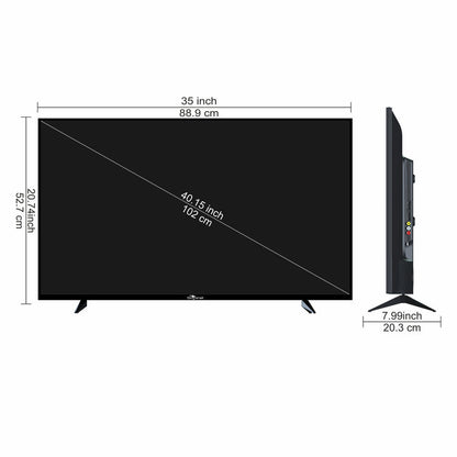 SkyWall 102 cm 40 inches Full HD Smart LED TV 40SWRR With Black Frameless Edition Dolby Audio