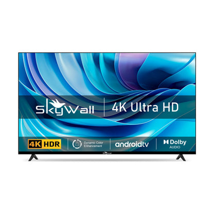 SkyWall 127 cm 50 inches 4K Ultra HD Smart Android LED TV 50SW-4K With Frameless Edition