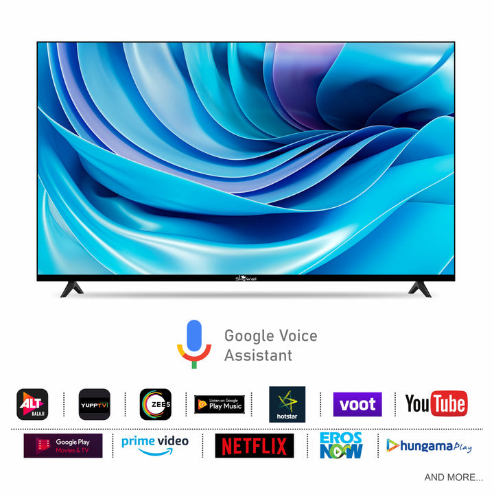 SkyWall 127 cm 50 inches 4K Ultra HD Smart Android LED TV 50SW-4K With Frameless Edition