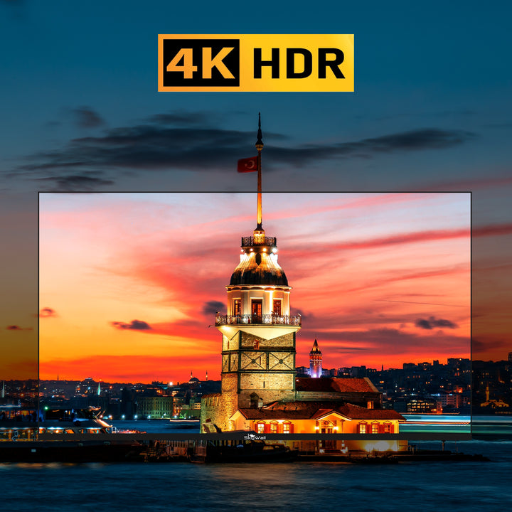 SkyWall 127 cm 50 inches 4K Ultra HD Smart Android LED TV 50SW-4K With Frameless Edition