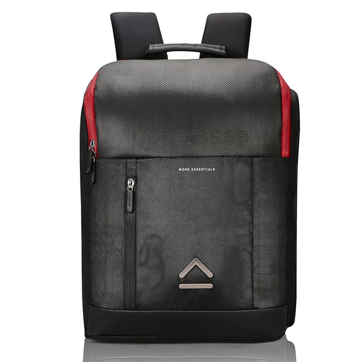 Uppercase Sigma 15.6 inch Laptop Backpack 07 Black 3200EBP1BLK