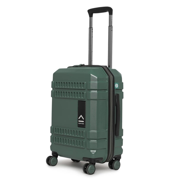 Uppercase Bullet Hard Luggage Trolley Cabin Small Green 5600EHT1GRN