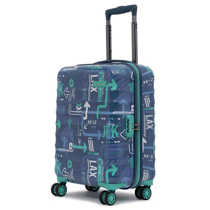 Uppercase JFK Hard Trolley Bag Cabin Small Denim Blue 5100EHT1DBL