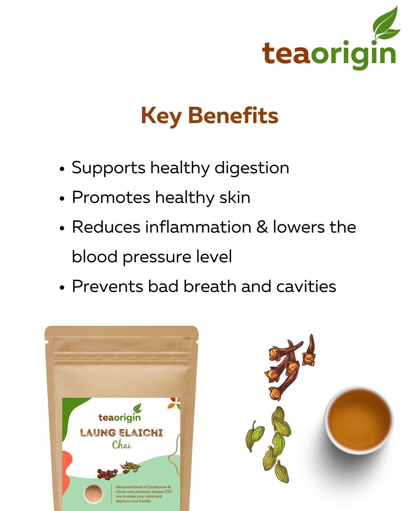 Tea Origin Laung Elaichi Chai