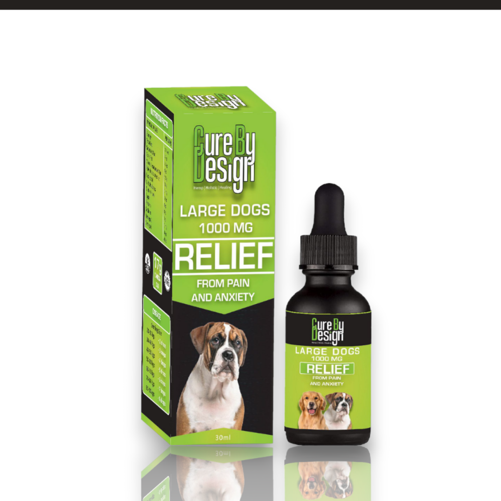 Cure By Design Relief Oil for Dogs 30ml