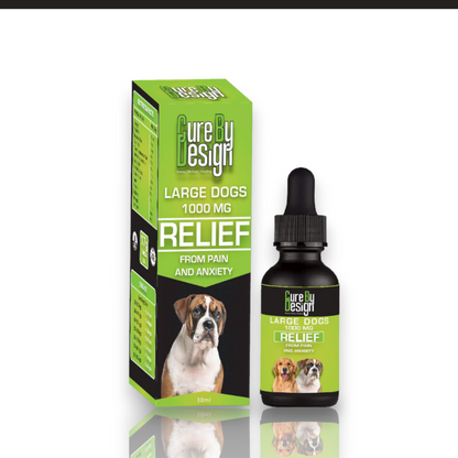 Cure By Design Relief Oil for Dogs 30ml