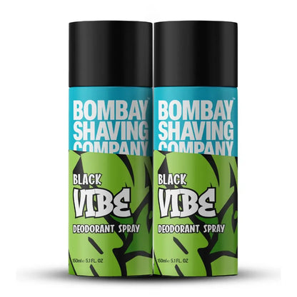 Black Vibe Deo For Men 150ml Pack of 2