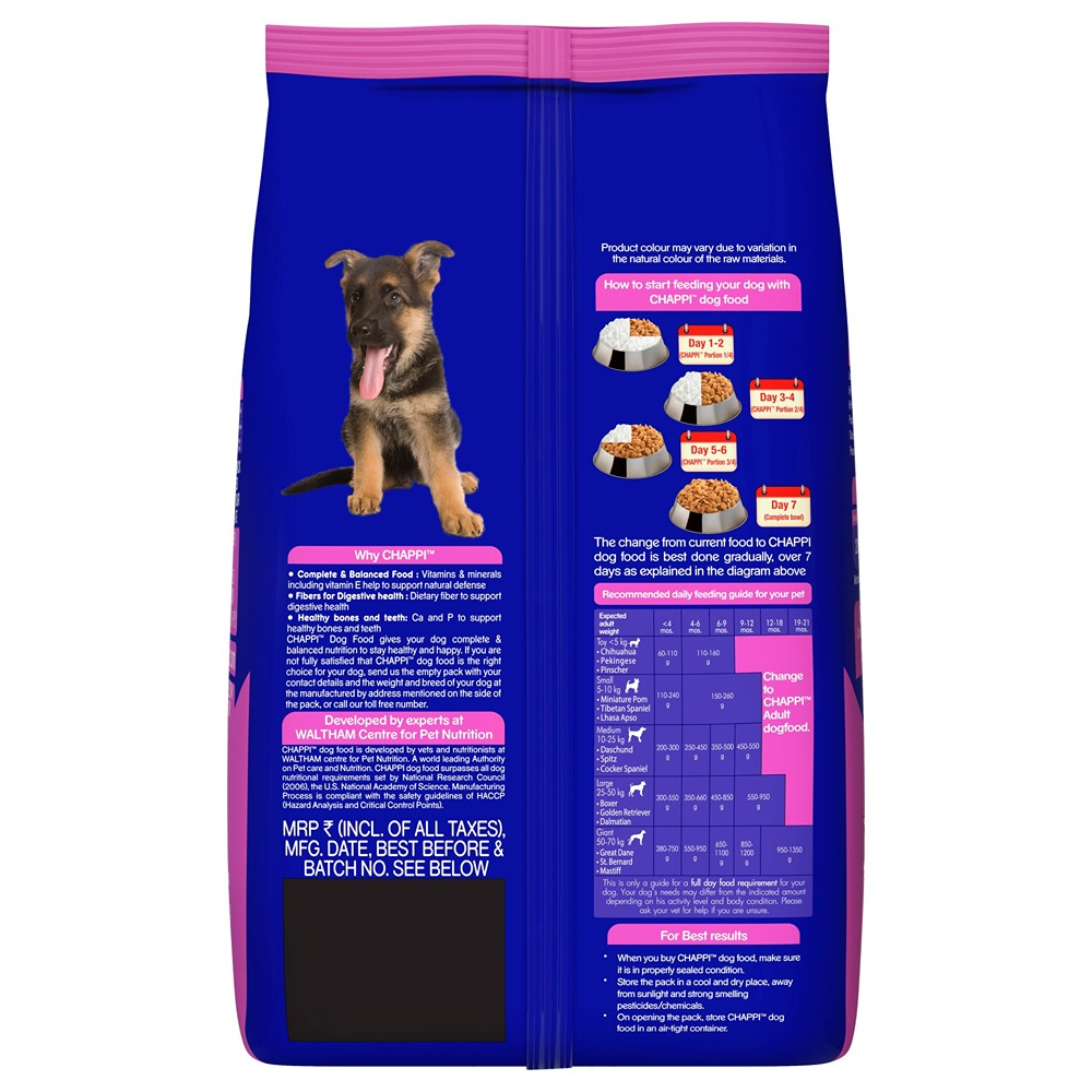 Chappi Chicken  Milk Dry Puppy Food