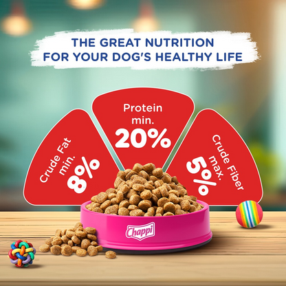 Chappi Chicken  Milk Dry Puppy Food