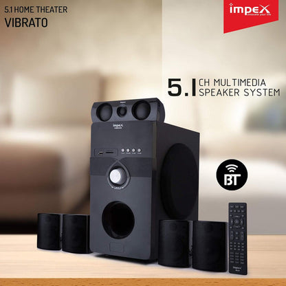 Impex Vibrato 170 Watts 5.1 CH Multimedia Speaker