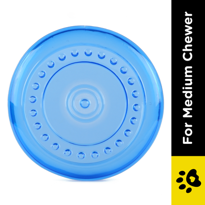 Pet Vogue Disc Toy for Dogs Blue