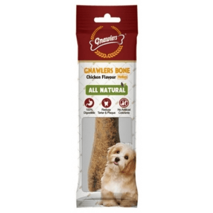 Gnawlers Chicken Bone Dog Treats 5 inch