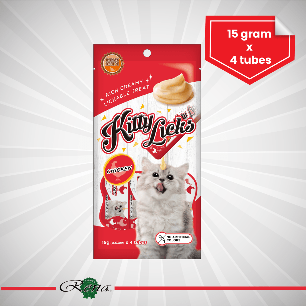 Kitty Licks Chicken Flavor Cat Treats