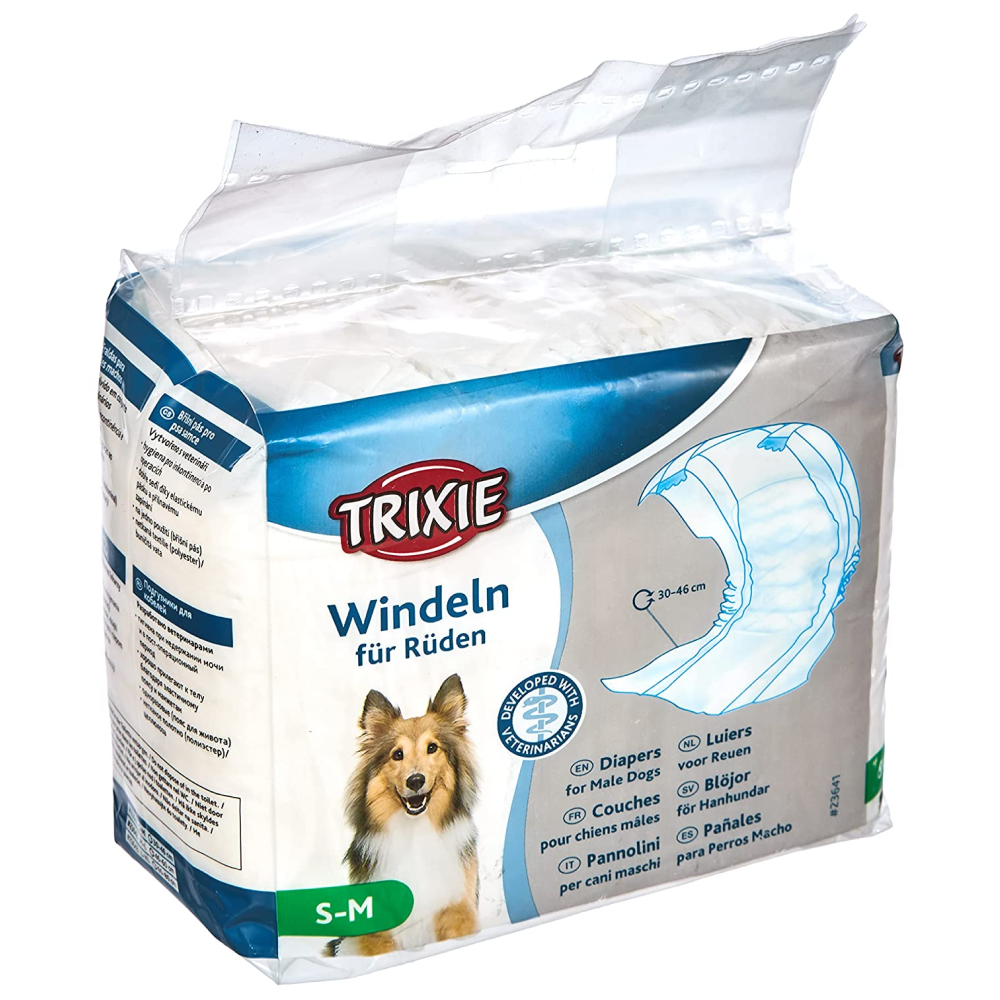 Trixie Diapers for Male Dogs 12pcs