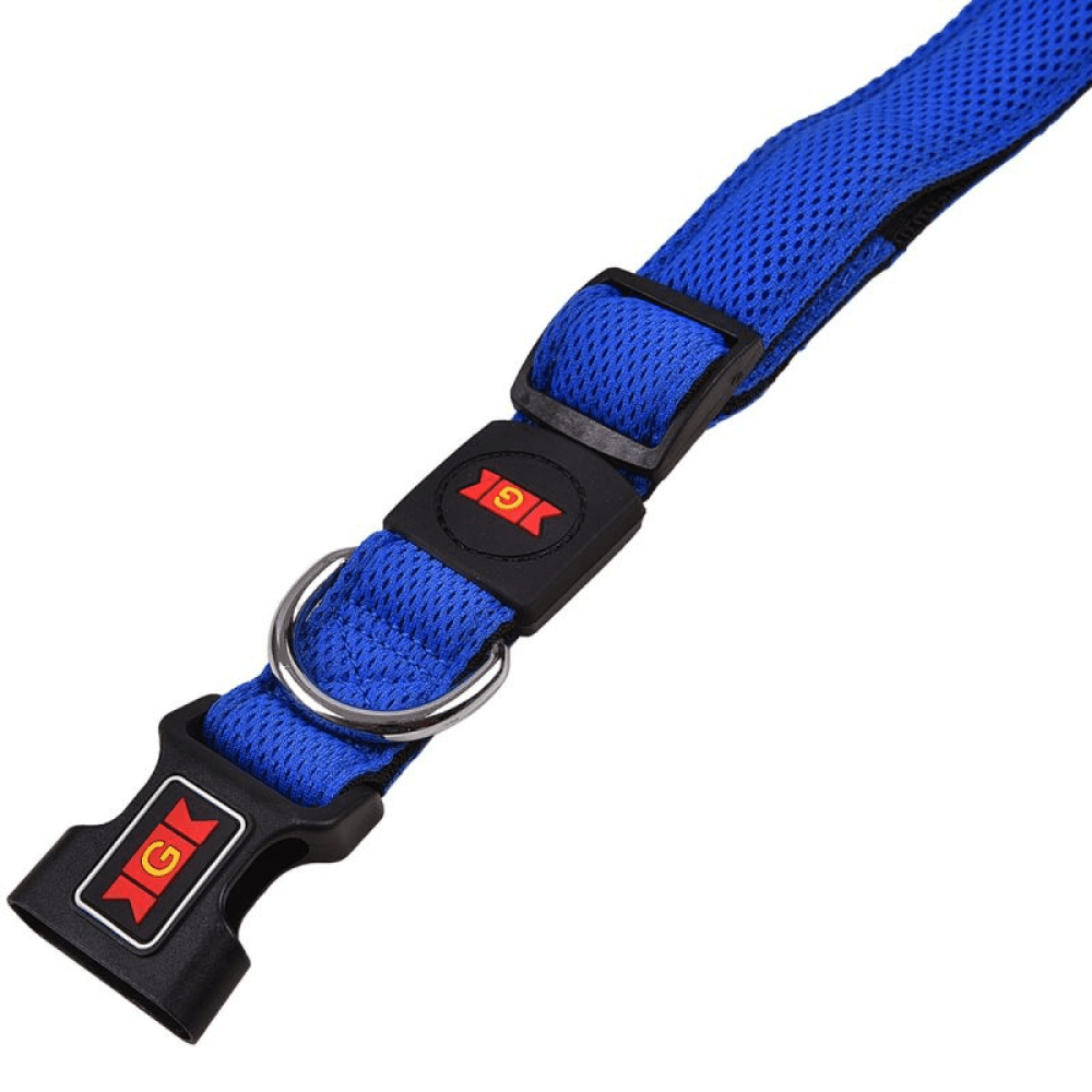 Glenand Nylon Mesh Collar for Dogs Blue