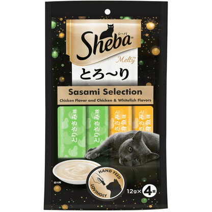 Sheba Chicken  Chicken Whitefish Sasami Selection Melty Premium Cat Treats