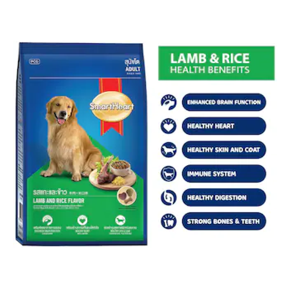 SmartHeart Lamb  Rice Adult Dry Dog Food