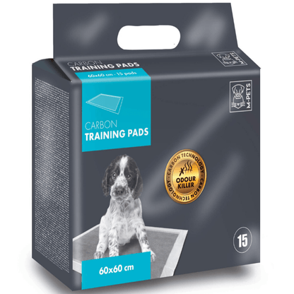 M Pets Carbon Training Dog Pads 15 pcs