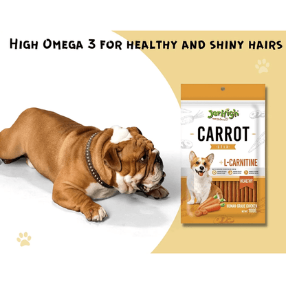 JerHigh Carrot Sticks Dog Treats