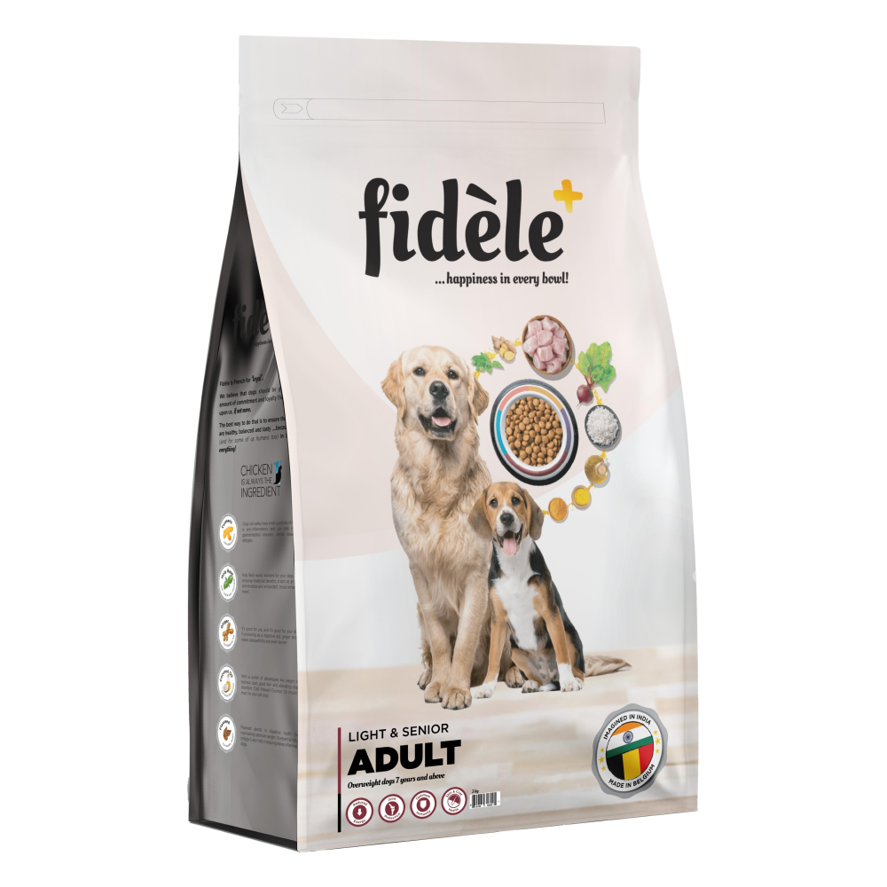 Fidele Plus Adult Light  Senior Dog Dry Food