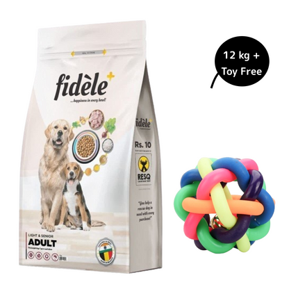 Fidele Plus Adult Light  Senior Dog Dry Food