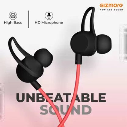 Gizmore MN218 Bluetooth Neckband Earphone