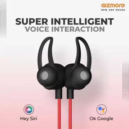 Gizmore MN218 Bluetooth Neckband Earphone