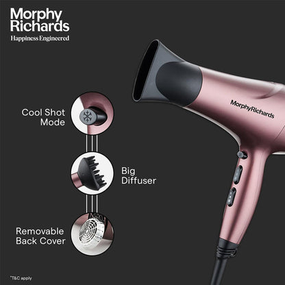 Morphy Richards Stylist Care HD222DC 2200W Hair Dryer