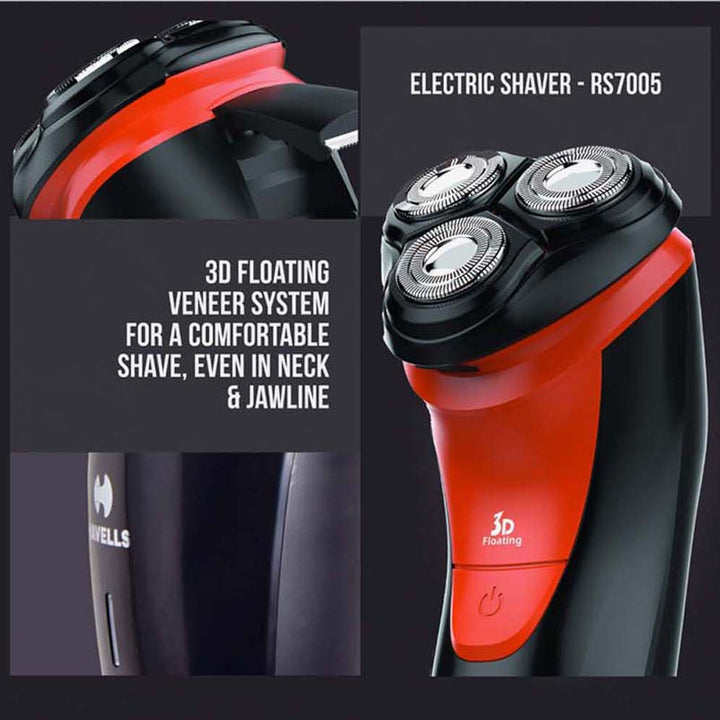 HAVELLS RS7005 3 HEAD ROTARY SHAVER