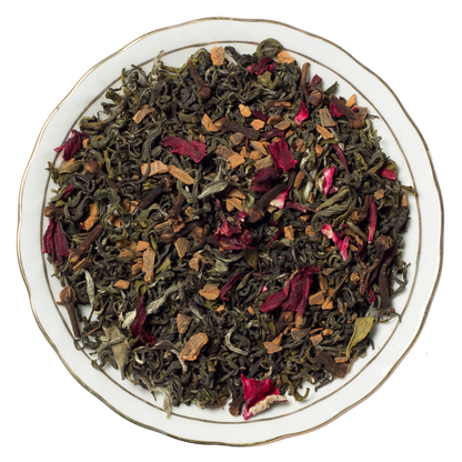 Hibiscus Cinnamon Clove Green Tea