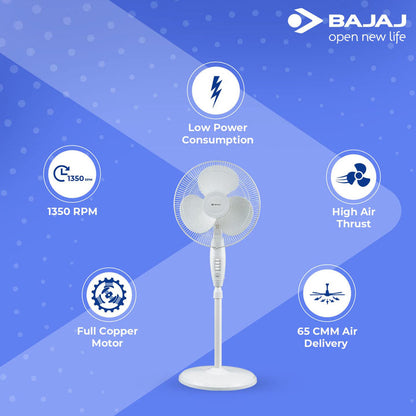 BAJAJ ESTEEM 400 MM PEDESTAL FAN 250525