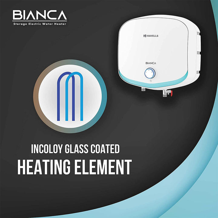 HAVELLS BIANCA 10L VERTICAL STORAGE WATER HEATER