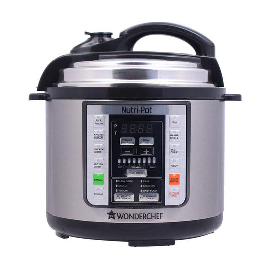 Wonderchef Nutri-Pot 3L Electric Pressure Cooker With 7-In-1 Functions