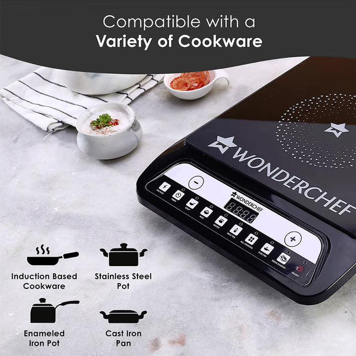 Wonderchef Power 1400W Induction Cooktop