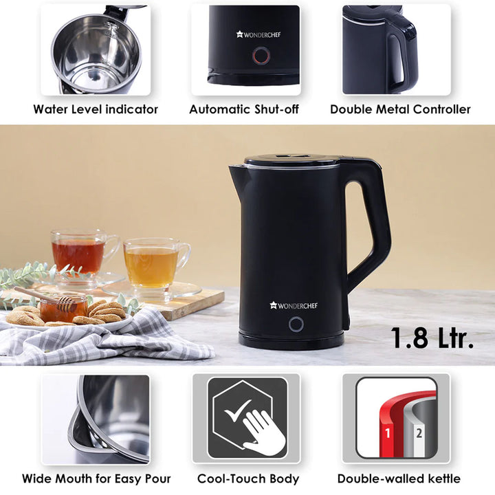 Wonderchef Cool-Touch 1.8L Electric Kettle 63154632