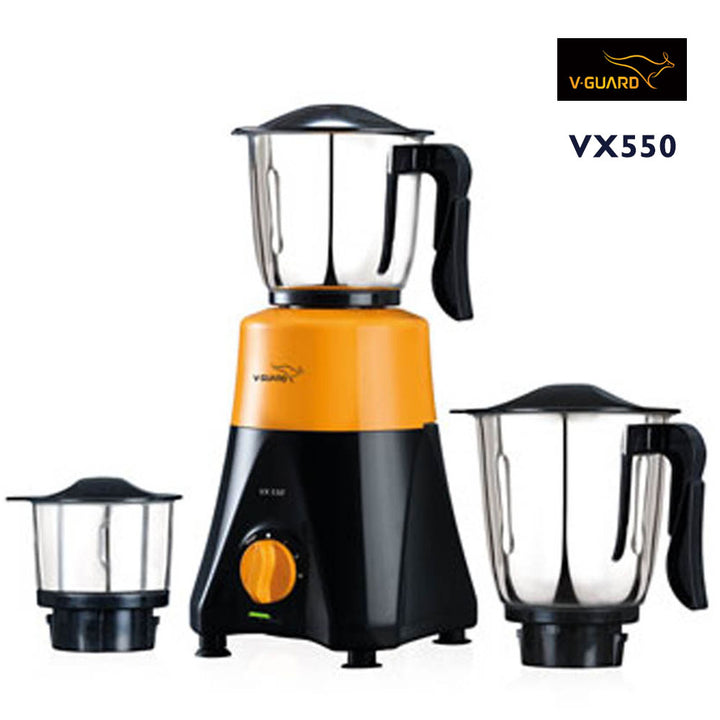 V GUARD VX550 MIXER GRINDER 3 JAR