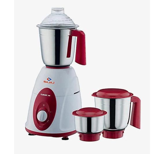 Bajaj Classic 750-Watt Mixer Grinder With 3 Jars