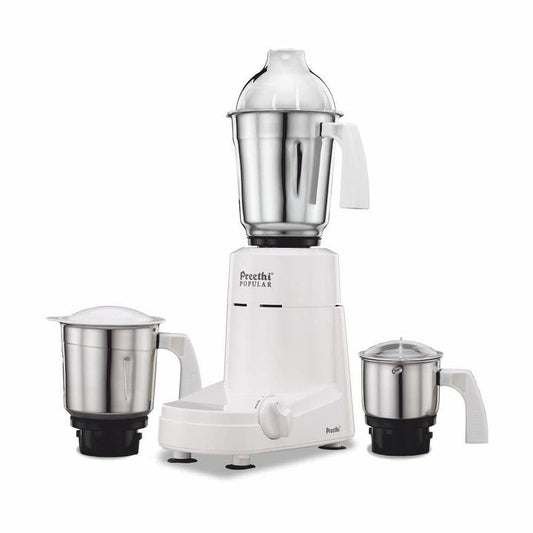 Preethi Popular Mixer Grinder 750 Watt 3Jars - MG - 142