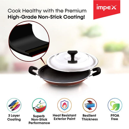 IMPEX IAC-2030 NONSTICK ALUMINIUM APPACHATTY