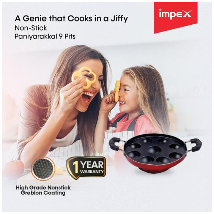 IMPEX NON-STICK 9 PITS PANIYARAKKAL