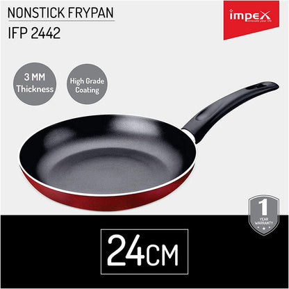 IMPEX IFP 2442 INDUCTION BASED NONSTICK FRY PAN 24 CM