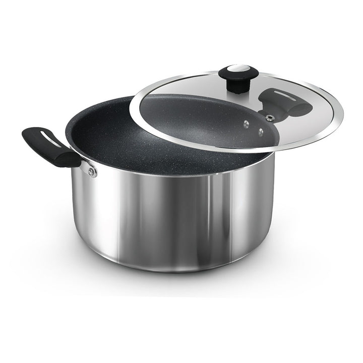 Impex SS Non-stick Sauce Pan 24 cm Shine SSP 24