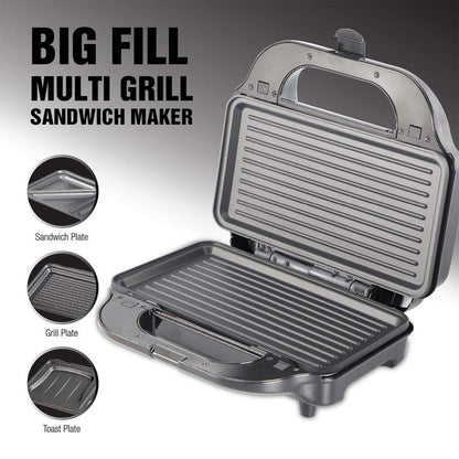 HAVELLS BIG FILL MULTIGRILL 900W SANDWICH MAKER