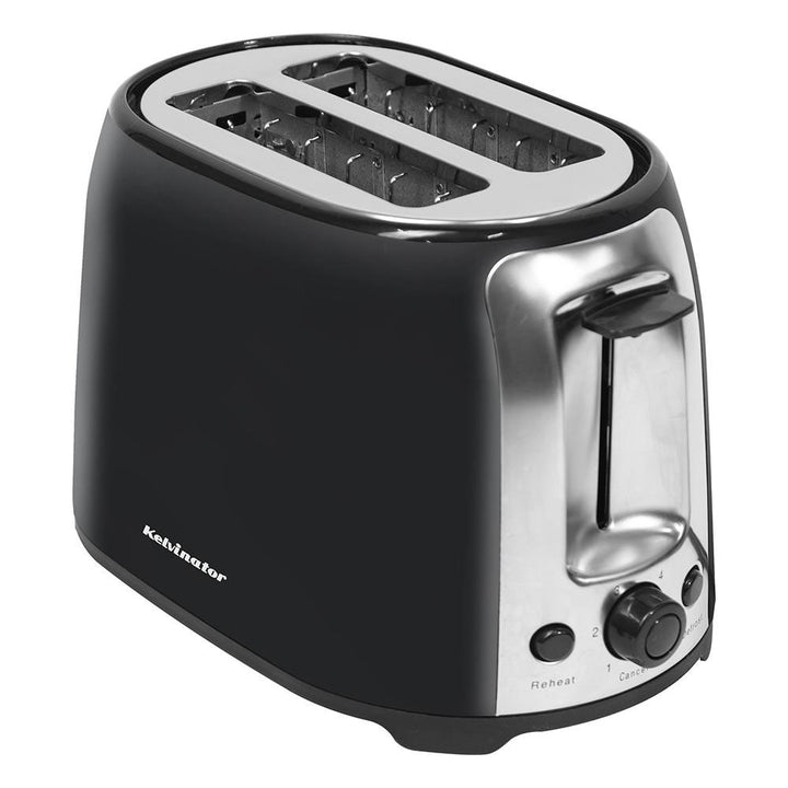 Kelvinator KPTPM0022S Superio 2 Slice SS Pop-up Toaster