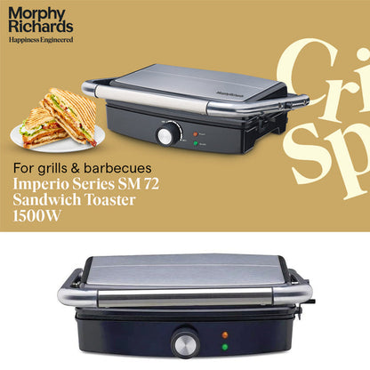 Morphy Richards Imperio Series SM 72 Contact Grill