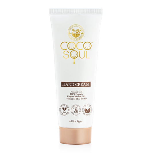 SALE Hand Cream  With Coconut  Ayurveda  Silicones Mineral Oil Paraben  Sulphate Free  75ml